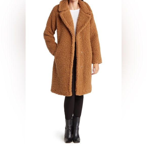 Lucky Brand - Faux Shearling Mid Jacket - Picture 5 of 7